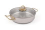 Hermia Juego de Ollas Acero Inoxidable 26x26x8 cm Capacidad 3.4 Litros Cocina Elegante y Duradera